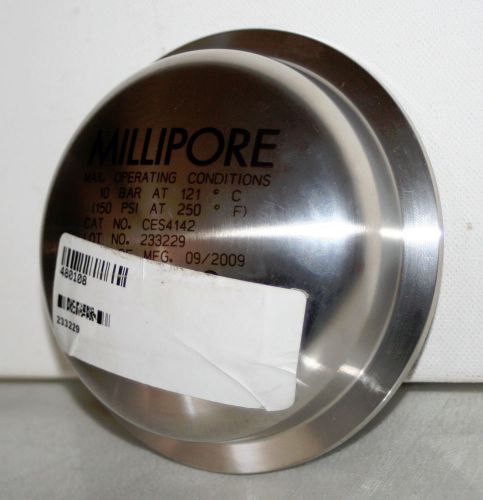 4&#034; Tri-Clamp SS Cap Millipore CES4142  NEW