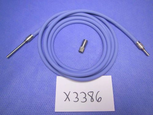 Dyonics Gemini Universal Fiber Optic Light Cable &amp; Versitip Wolf Adapter 7205178