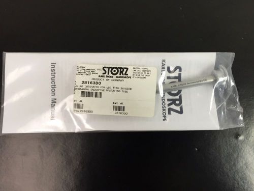 Karl Storz 28163DO Blunt Obturator f/ 28163DW Destandau Endospine Operating Tube