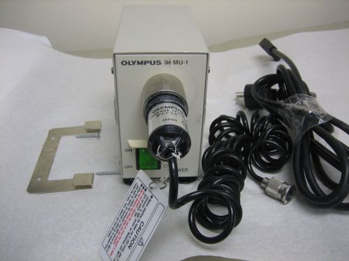 Olympus mu-1 maintenance unit and mb-155 water leakage tester for endoscope for sale