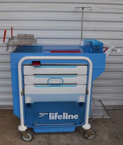 Metro lifeline emergency crash or er cart emergency room model lec51 for sale