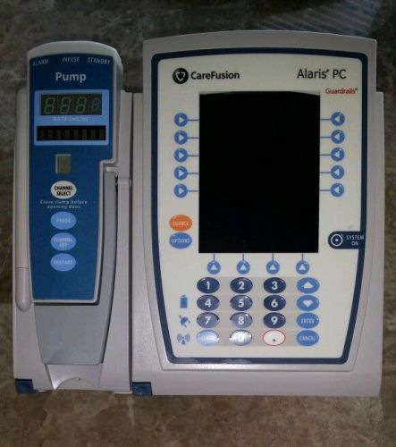 Alaris PCU 8015 IV Pump Controller w/  8100 LVP Module.