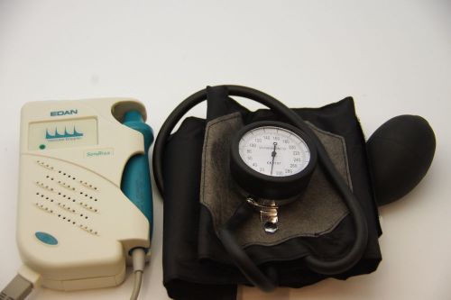 Sonotrax Vascular Doppler FDA , 8MHZ with ABI kit  WITH ATTACHED GAGUE  BP CUFF