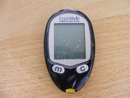 FREE STYLE FREEDOM LITE Blood Glucose Meter Monitor - Working