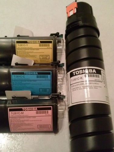 Toshiba Toner Set T-281c ( M , C , Y &amp; BK )