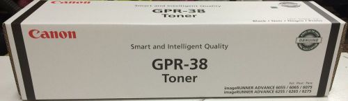 New Canon GPR-38 Black Toner $85 free s/h