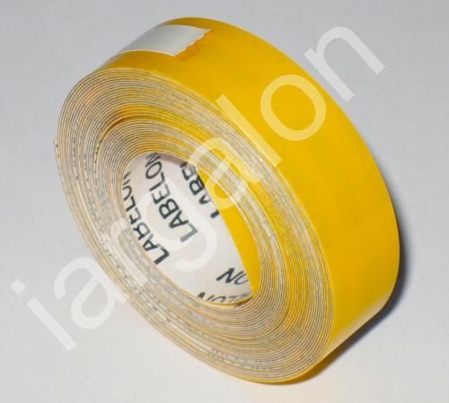 LABELON Embossing Tape Glossy Yellow 1/2&#034; x 12 Ft NEW Label Labeling