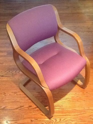 STEELCASE BENTWOOD CHAIR WARREN SNODGRASS DESIGN &#034;THE WARREN CHAIR&#034; RARE