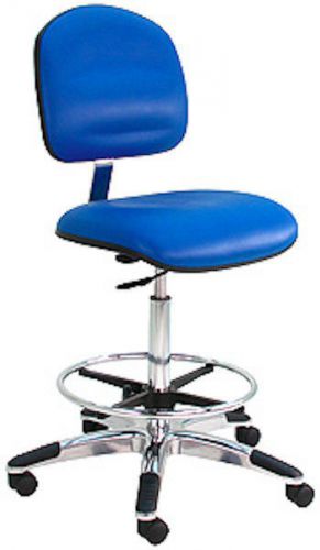 NEW BenchPro ESD Anti Static VINYL Chair w/ ALUM Base