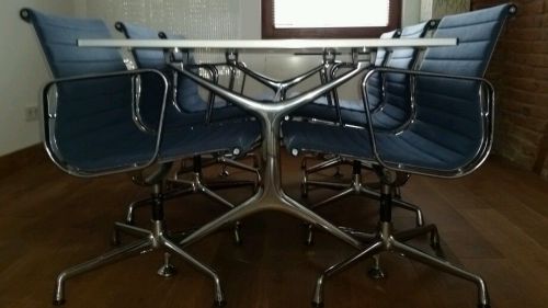 Alias 496 Frame Tabel 190x95cm Alu Poliert Weiss weiss