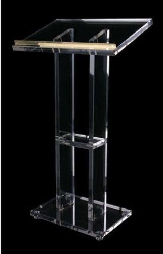 Modern design lectern, podium, acrylic lectern podium,plastic church pulpit