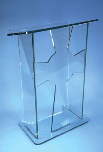 Acrylic/Podium/Lectern/Pulpit/Plexiglass/Lucite Customized Logo Printing #04