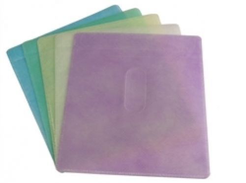 Cd double-sided plastic sleeve assorted color budget for sale