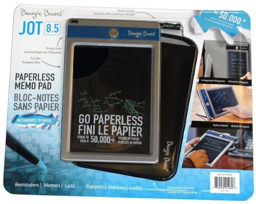 Boogie board jot 8.5 lcd e-writer w / stylus &amp; sleeve ((blue)) for sale