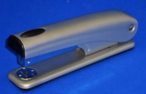 Silver metallic metal frame standard size 6.5&#034; long stapler b338 for sale