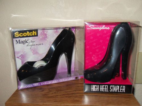 Scotch Tape High Heel Shoe  &amp; Stapler Free Ship!