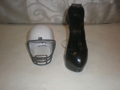 FOOTBALL HELMET TAPE DISPENSER, BLACK HIGH HEEL TAPE DISPENSER