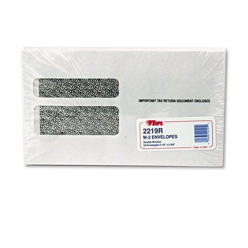 Form Double Window Envelopes Top2219r