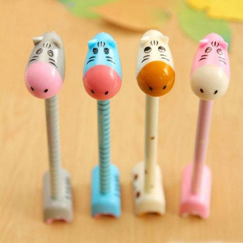 1pc Cute Cartoon Donkey Ballpoint Pen Novelty Student School Office Stationery