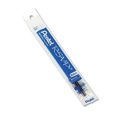 Refill for R.S.V.P. Ballpoint, Razzle-Dazzle, Moonz, Cubix, Med, Blue Ink,2/Pack