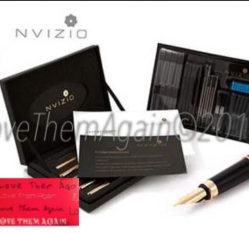 NEW NVIZIO &#034;Sunlight&#034; 7 Piece Pen Collection With Pen Refills