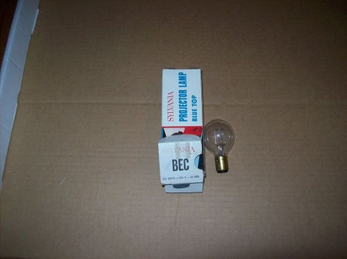 2 NOS PROJECTOR BULB SYLVANIA  BEC 115-120 V 150 WATT