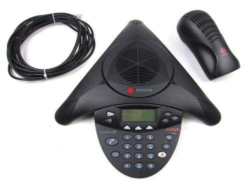 Avaya 2490 Polycom SoundStation 2 Expandable w/ Power Module 2301-16375-601