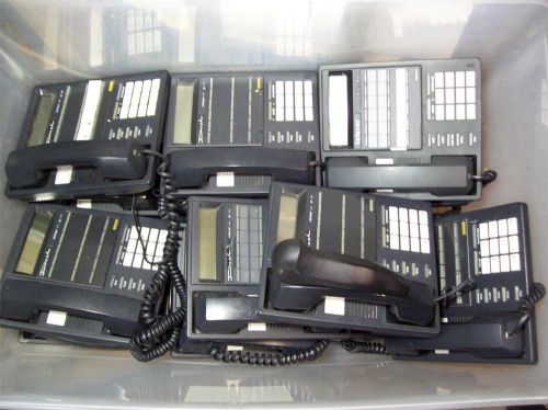 Lot of 13 Telecor Picazo DP200 black display office telephone