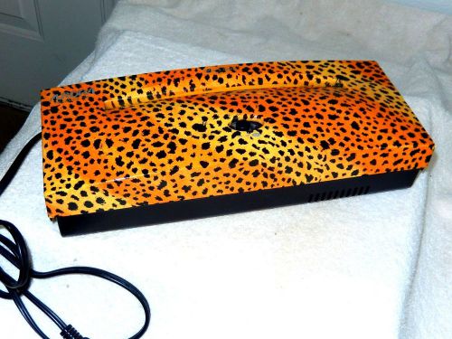 Paper shredder head--unique cheetah, leopard print!!--up to 5 sheets at once for sale