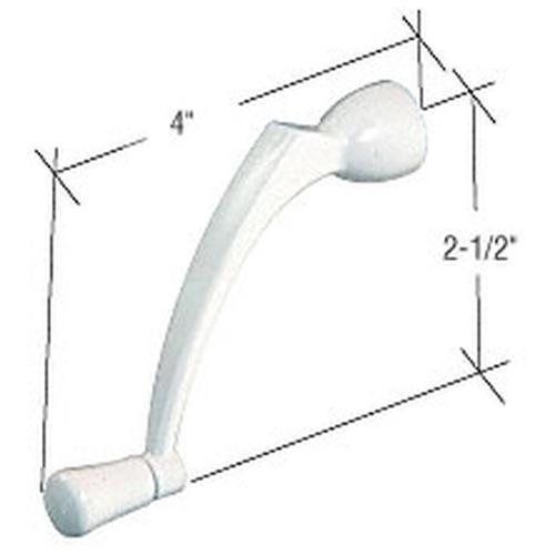 CRL White 3/8&#034; Deep Crank Handle for Pella H3957