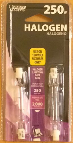 Pair - Double Ended Halogen Bulbs 120 Volt 78mm 250Watt Bulbs