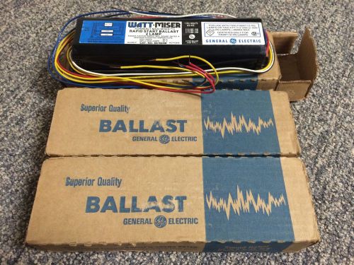 Set of (3) GE 8G1024W (8G1024Wf) 120V 60 HZ Watt-Miser Rapid Start Ballast - NEW