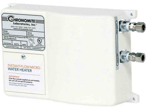 CHRONOMITE M-20L/208 INSTANT Electric Tankless Water Heater, 208VAC SR-20L-208