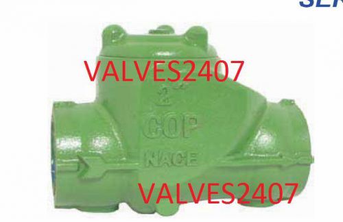 2&#034; 2000# DUCTILE IRON A-395 SWING CHECK VALVE NACE TRIM (BRAND NEW) CHEM OIL