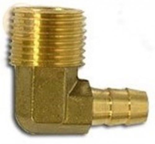 3/4&#034; x 3/4&#034; PEX ELBOW MALE - PEX x MIP - BRASS CRIMP FITTING - LEAD FREE