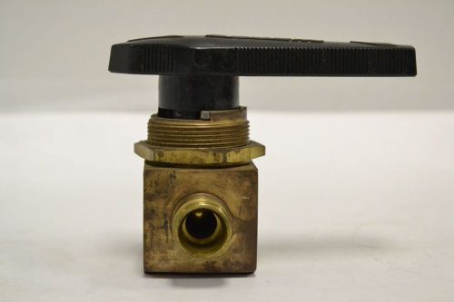 WHITEY B-45S8 BRASS BALL VALVE 1/2IN NPT 2WAY B276219