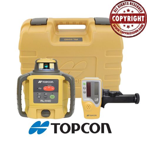 Topcon RL-H4C Self-Leveling Rotary Grade Laser Level, Slope Matching