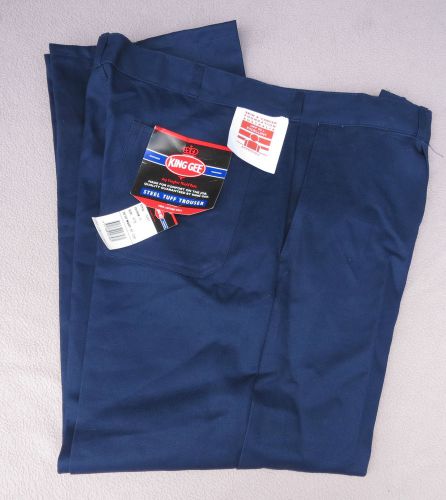 BNWT King Gee Steel Tuff Trouser - Navy - Size 97S