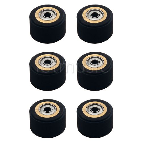 6 pieces Pinch Roller for Roland Vinyl Cutting Plotter Cutters (3mmx11mmx16mm)