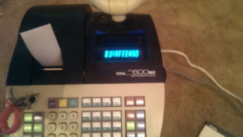 Royal 600 sc Cash Register  Scanner--- Manual