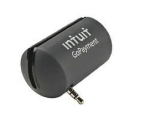 NIB * Intuit-Mobile-Card-Reader-Swiper-Smartphone-Iphone-iPad-Android-Black