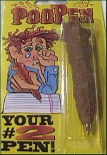 NEW Fake Turd Pen