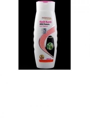 Divya patanjali herbal kesh kanti milk protein shampoo reduces hairfall 200ml for sale