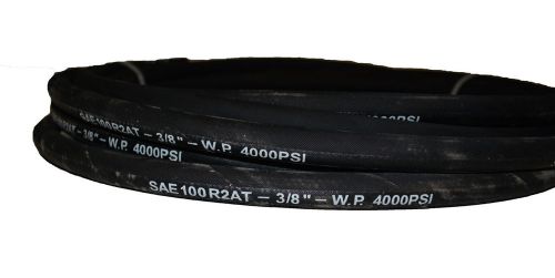 Hydraulic hose 3/8  x 2 braid 4000 psi x 100 mt roll. for sale