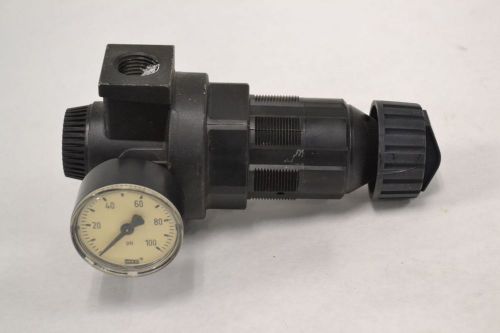 MASTER PNEUMATIC R100-4 0-125PSI 1/2IN NPT PNEUMATIC REGULATOR B312433