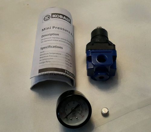 Kobalt Mini Pressure Regulator - 221026 - New in Opened Package