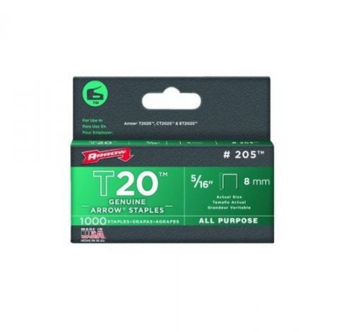 Brand New Arrow - Staples 8mm x 1000 -T20