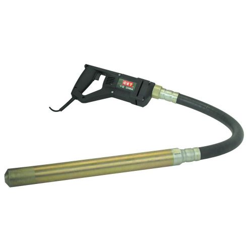 Heavy duty 3/4 hp concrete vibrator 120v 600w remove bubbles &amp; level concrete for sale