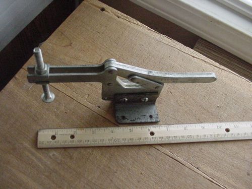 Knu-Vise HS-600 Horizontal Toggle Clamp Vintage Tool Free Shipping