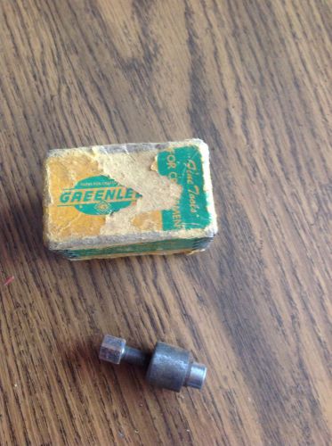 Vintage Greenlee No 730 1/2&#034; Round Chassis Punch in Original Box